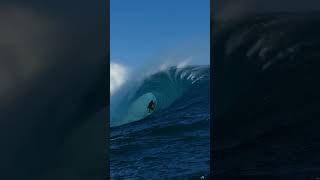 Paddling into a Rainbow at Teahupo'o