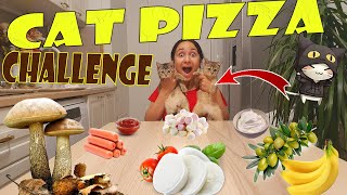 CHATON QUI CHOISI! PIZZA CHALLENGE. Mademoiselle Sabina