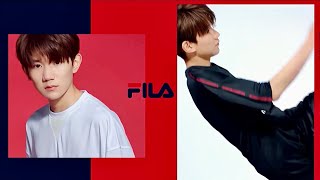 Roy Wang 王源 X FILA