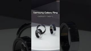 Samsung Galaxy Ring: plateado, dorado y negro #samsung #galaxyring #samsunggalaxyring