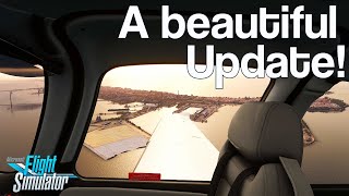 CITY UPDATE 5 on Microsoft Flight Simulator | FIRST LOOK | GREAT!