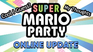 Super Mario Party Just Got An Update; Cool I Guess?