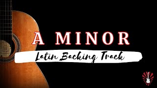 Latin Backing Track For Guitar | A Minor Cumbia