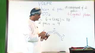 VSEPR: Three Electron Pairs (2 Bonding, 1 Nonbonding)