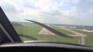 Synthetic Vision in Piper Mirage ILS 13 in Baton Rouge