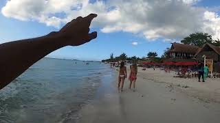 Afternoon Stroll on Negril Seven Mile Beach