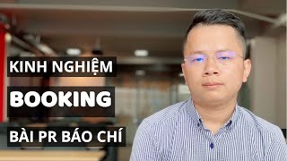 Kinh nghiệm booking bài PR báo chí cho SME | Marketing | Thầy Giáo Mưa