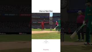 Out Or Not Out 🤔 #shorts #shortvideo #short #shortsfeed #yt #viral #trending #rc24 #cricket #game