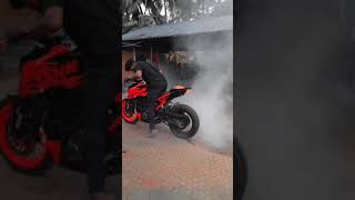 KTM DUKE BURNOUT STATUS VIDEO😈✨✨💥