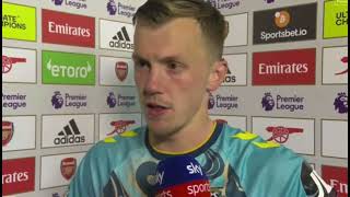 Arsenal 3 - Southampton 3 | James Ward Prowes Post Match Interview