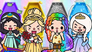 Disney Princess Or Poor Princess | Toca Life Story |Toca Boca