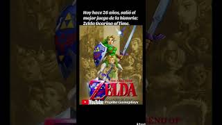 Hoy hace 26 años, salió el mejor juego de la historia: Zelda Ocarina of Time #nintendo#supernintendo