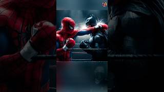 Spiderman vs Batman Boxing Match Fight scene Characters 💥 🥊 #shorts #youtubeshorts #fightscene