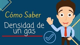 DENSIDAD DE UN GAS - Ejercicio de densidad