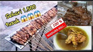 SATE MADURA PALING ENAK DI CILEUNGSI...!!!!! DAGINGNYA UEEMMMPUK POL REK !!! #StreetFood #AWEkuliner