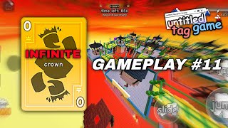 Untitled Tag Game [recode] INFINITE CROWN Gameplay #11 || Rocket arena || Mobile