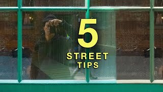 5 Tips for NEW Street Photographers