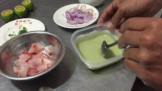 CEVICHE PERUANO con SALSA MADRE