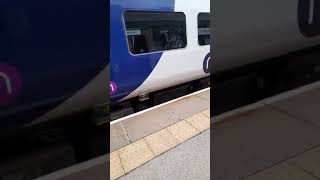 Cottingham train station, train to Bridlington