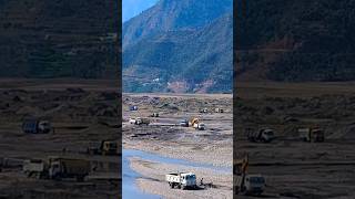 Sand Mining & Collection #jammuandkashmir #mining #sandmining