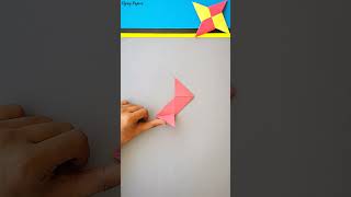 How to make Ninja Star , Easy ninja star launcher , jet thrower , Best paper launching toy