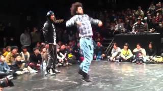 Juste Debout Japon LES TWINS Semi Final 2011  1  11 tokyo hip hop mp4 ‏   YouTube