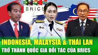 Indonesia, Malaysia và Thái Lan trở thành quốc gia đối tác của BRICS