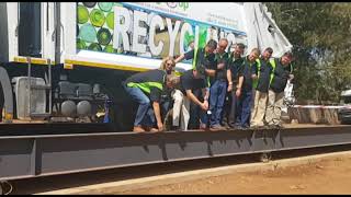 The Waste Group Ceremonial Weighbridge launch