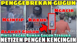 GUGUN NGINTIP, KABUR & NGACIR‼️ - BLOK C2 NO 4, NETIZEN PENGEN NITIP AIR KENCING