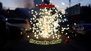 4th of July *At home Fireworks Vlog*