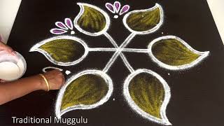 Ugadi 2023 special mango Rangoli | ugadi special muggu #traditionalmuggulu #pandagamuggulu #kolam