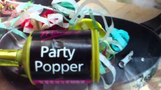 Party poper pan