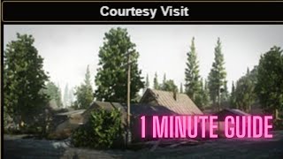 Courtesy Visit  Escape From Tarkov Under a Minute Guide Jaeger Shorline #eft