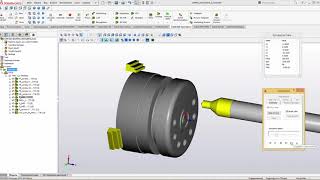 SolidCam - внедрение постпроцессора для токарно-фрезерного станка