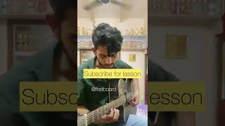 Ishaqzaade  Instrumental | Single String | Guitar  Tabs | Shubham Srivastava