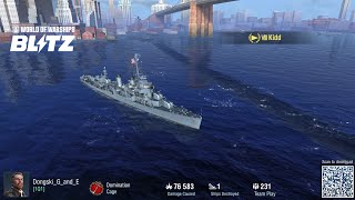 World of Warships Blitz: Kidd