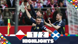 Poland vs Scotland | 1-2 | Highlights | UEFA Nations League 2024-25