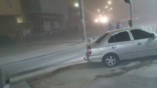 ورقلة الأن سقوط الرمل بدل الامطار Ouargla now sand fall instead of rain