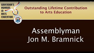 Jon Bramnick's Acceptance Speech for Outstanding Lifetime Contribution to Arts Education (2016)