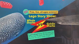 Lego Show: Whale Sharks vs Goblin Sharks!