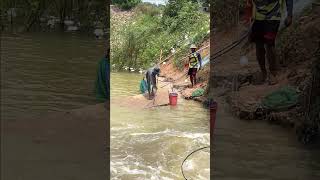 Real Life 100% Net Fishing In River At The Countryside.(Episode 229)