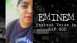 Eminem's RAP GOD | Fast Part Cover | Anamika