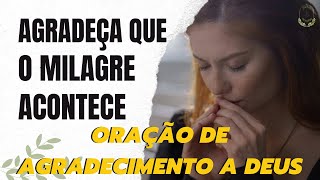 ORAÇÃO DE AGRADECIMENTO A DEUS🙏🏻Agradeça que a graça desce