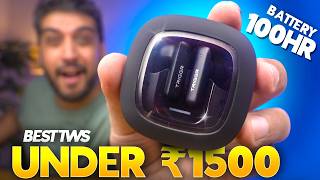 Unbeatable *100-Hour Battery* TWS Earbuds Under ₹1500! ⚡️ Triggr Apex S1 Review