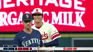 9月17日 大谷翔平選手の第1打席はツーベースヒット！