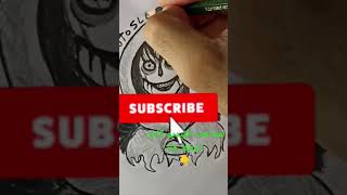 رسم سهل جدا |رسم مرعب ومخيف| رسومات معبره ومخيفه