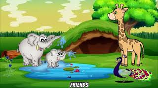 Three Friends #englishstories #shortsvideo #kidsvideo #animatedstories #bedtimestories