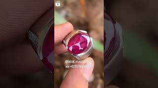 BATU PERMATA RUBY HQ.. TOKO MUEZZA GEMS. RAWABENING