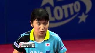 ITTF World Tour Polish Open  Final Hirano Miu vs Yu Mengyu