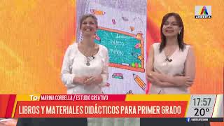 Mariana Corbella, dueña de "Estudio Creativo"  trae Libros y materiales didácticos de primer grado